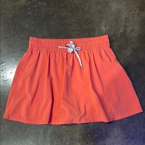 Coral Skirt with Drawstring